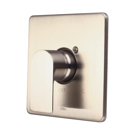 Pioneer Faucets i4 Single Function Thermostatic Valve Trim Only with Single Lever Handle, and Volume Control – Less Rough In Brushed Nickel