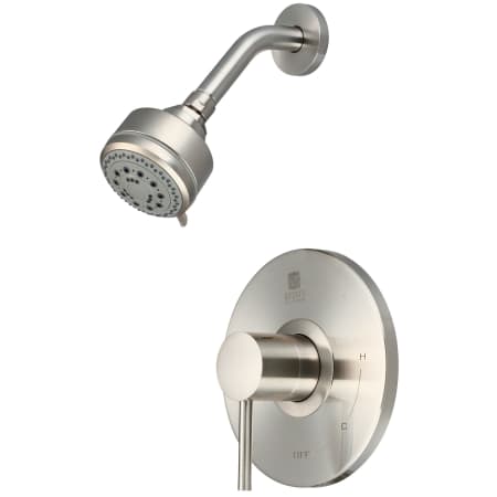 Pioneer Faucets Motegi Shower Trim Set with 1.75 GPM Multi Function Shower Head Brushed Nickel