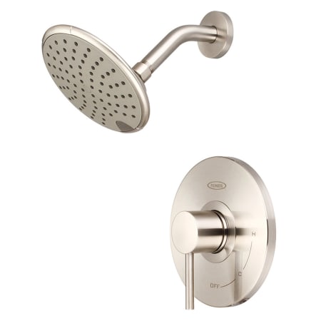 Pioneer Faucets Motegi Shower Trim Set with 1.75 GPM Single Function Shower Head Brushed Nickel
