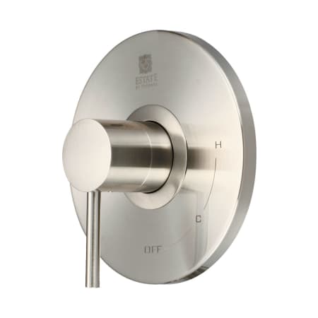 Pioneer Faucets Motegi Single Function Thermostatic Valve Trim Only with Single Lever Handle, and Volume Control – Less Rough In Brushed Nickel