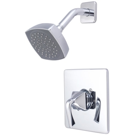 Pioneer Faucets Prenza Shower Only Trim Package with 1.75 GPM Single Function Shower Head Chrome