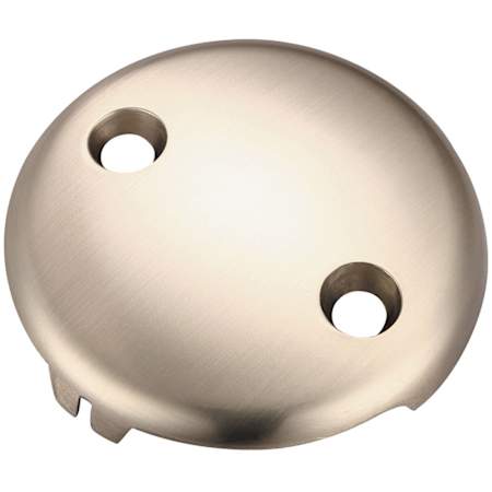 Pioneer Faucets Contemporary 2-Hole Drain Trim - Includes Face Plate and Screws Brushed Nickel