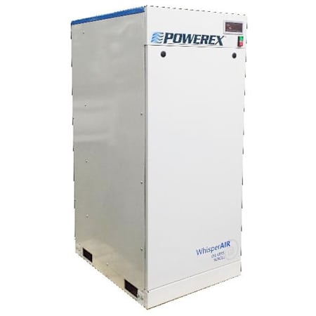 Powerex 20 HP 145 Max PSI Tankless Stationary Electric (460 Volt 3 Phase) Scroll Air Compressor N/A