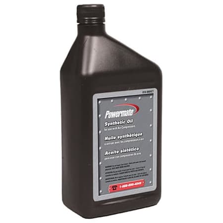 Powermate Vx Synthetic Blend Air Compressor Oil (1 Quart) N/A