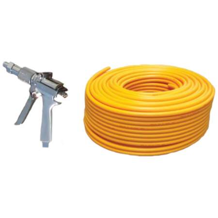 Pressure-Pro Pressure-Pro Heavy-Duty Trigger AG Chemical Spray Gun (1000 PSI) & 200-Foot (3/8") Yellow AG Chemical Spray Hose (570 PSI) N/A