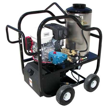 Pressure-Pro 4000 PSI 4 GPM Gas Powered Hot Water Pressure Washer with 389 CC Honda Engine N/A