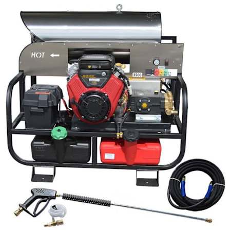 Pressure-Pro 3500 PSI 5.5 GPM Gas Powered Hot Water Pressure Washer Vanguard Engine N/A
