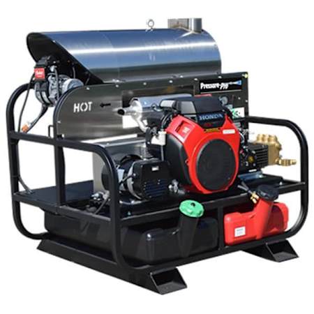Pressure-Pro 4000 PSI 5.5 GPM Gas Powered Hot Water Pressure Washer with 660 CC Honda Engine N/A