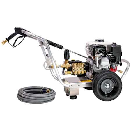 Pressure-Pro 2700 PSI 3 GPM Gas Powered Cold Water Pressure Washer with 196 CC Honda Engine N/A
