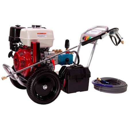 Pressure-Pro 4000 PSI 4 GPM Gas Powered Cold Water Pressure Washer with 389 CC Honda Engine N/A