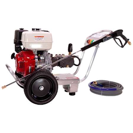 Pressure-Pro 4200 PSI 4 GPM Gas Powered Cold Water Pressure Washer with 389 CC Honda Engine N/A
