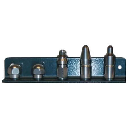 Pressure-Pro Pressure-Pro 1/4" F (4.0 Orifice) 5 Piece Rack w/ Penetrator, Flusher, Px Revolver, De-Icer /De-Greaser, Impactor Nozzles (4 GPM @ 4000 PSI) N/A