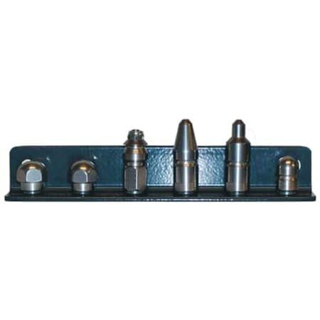 Pressure-Pro Pressure-Pro 1/2" F (4.0 Orifice) 6 Piece Rack Multi-Use Nozzles (4 GPM @ 4000 PSI) N/A