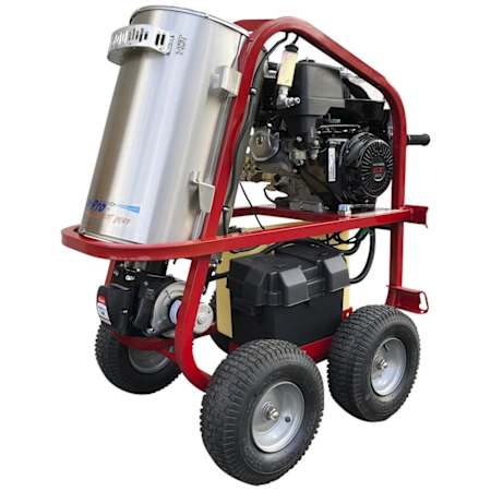 Pressure-Pro 4000 PSI 3.5 GPM Gas Powered Hot Water Pressure Washer with 389 CC Honda Engine N/A
