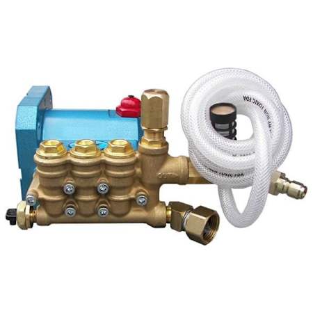 Pressure-Pro Pressure-Pro Fully Plumbed CAT 3000 PSI 2.7 GPM (3/4" Shaft) Triplex Pressure Washer Pump w/ Plumbing Kit N/A