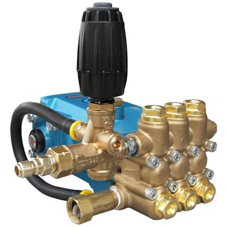 Pressure-Pro Pressure-Pro Fully Plumbed CAT 4000 PSI 4 GPM (Solid Shaft) Triplex Pressure Washer Pump w/ Plumbing Kit (Belt Drive) N/A