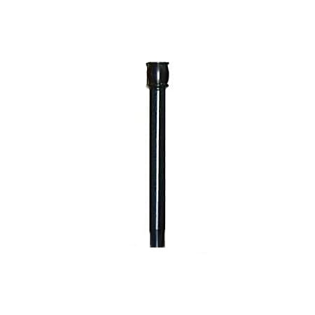 Primo Lanterns 12" Extension Rod for Half Yoke Bracket Mount Black