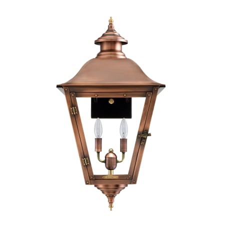 Primo Lanterns Jolie 16" Wide 3 Light Outdoor Wall-Mounted Lantern in Electric Configuration Copper
