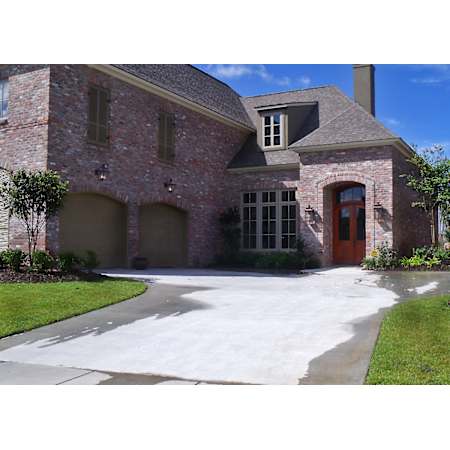 Dual driveway gas lanterns