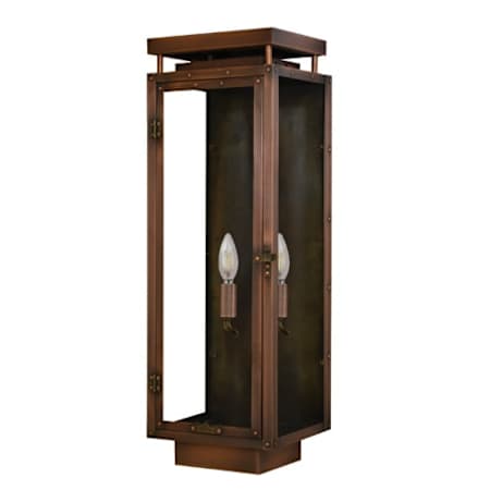 Primo Lanterns Electric 20" x 7" Lantern Antique Copper