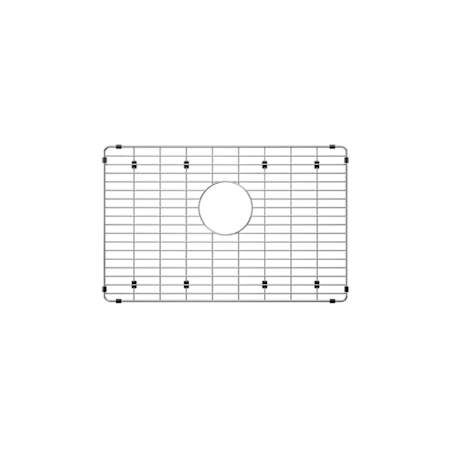 Prochef by Julien Proinox H60 22-1/4" L x 14-1/4" W Stainless Steel Basin Rack Brushed Stainless Steel