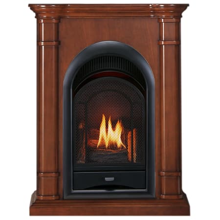 ProCom 15,000 BTU Vent Free Dual Fuel Mantel Fireplace with T-Stat Control Apple Spice