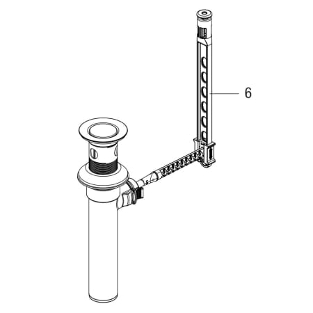 PROFLO Pop-Up Drain Assembly Matte Black