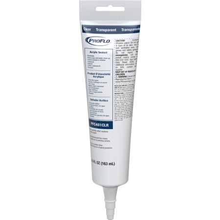 PROFLO 5.5 oz Kitchen & Bath Acrylic Caulk Clear