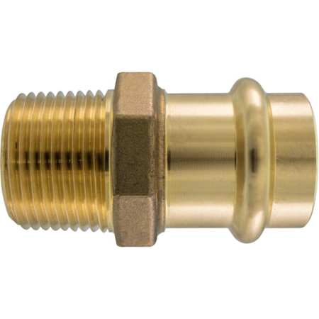 PROFLO 1-1/4" x 1-1/4" Brass Female Sweat Adapter N/A