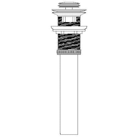 PROFLO Pop-Up Drain Assembly Chrome