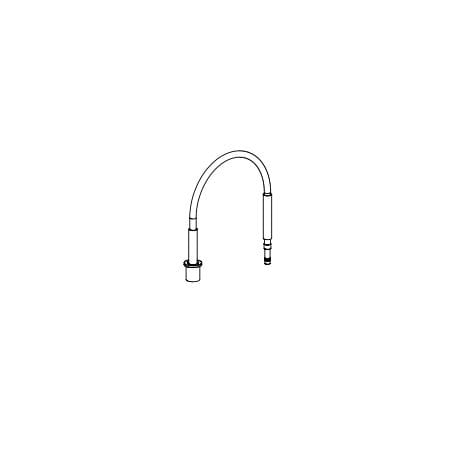 PROFLO Pull Down Hose Assembly Stainless Steel