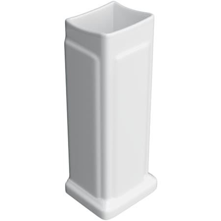 PROFLO Bathroom Sink Pedestal Only for PF1410 White