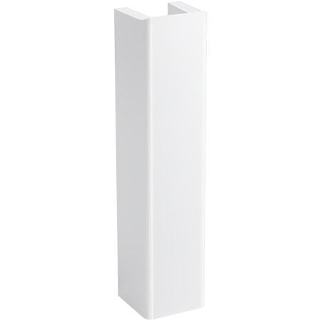 PROFLO Bathroom Sink Pedestal Base Only for PF1181 and PF1184 - Base Only White