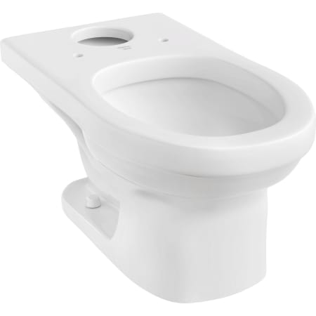 PROFLO Elementary Flush Valve Toilet Bowl Only with Top Spud White