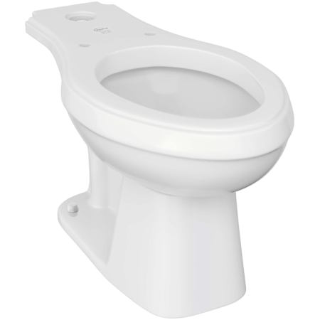 PROFLO Elongated Flush Valve Toilet Bowl Only White