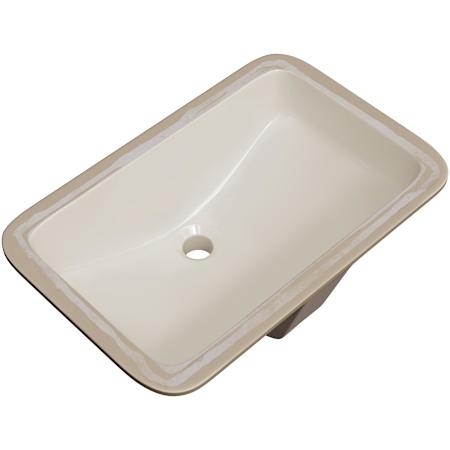 PROFLO Norris 21" Rectangular Vitreous China Undermount Bathroom Sink with Overflow Biscuit