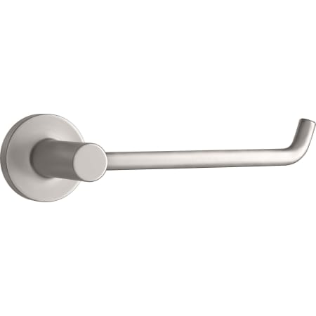 PROFLO Pixley Wall Mounted Spring Bar Toilet Paper Holder Brushed Nickel