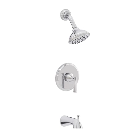 PROFLO Willett Tub and Shower Trim Package with 1.8 GPM Single Function Shower Head Chrome