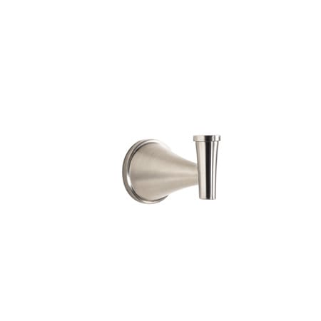PROFLO Willett Single Robe Hook Brushed Nickel
