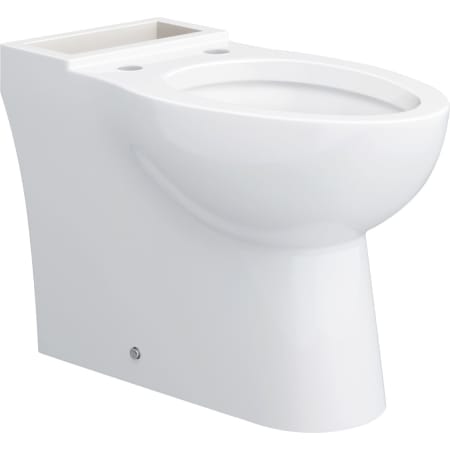PROFLO Pogo Elongated Toilet Bowl Only White