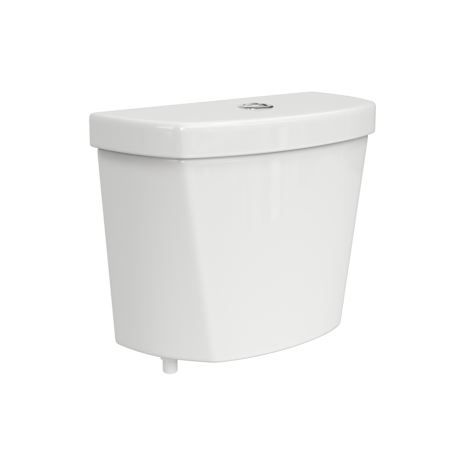PROFLO Camden 1.28 GPF Dual Flush Toilet Tank Only with Push Button Flush White
