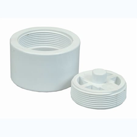 PROFLO 2" - 3" Adjustable PVC Snap-In Cleanout N/A