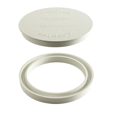 PROFLO 4" PVC Backwater Sleeve Kit N/A