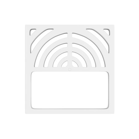 PROFLO 9" X 9" Floor Drain Grid Only White