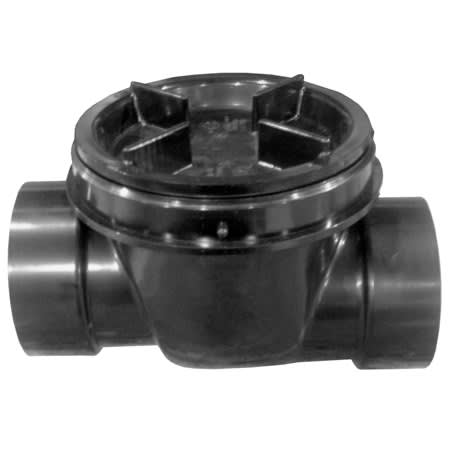 PROFLO 4" ABS Hub Backwater Valve N/A