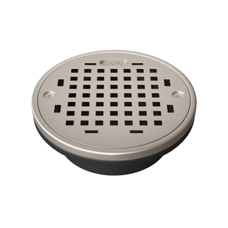 PROFLO 3"or 4" ABS Shower Drain with 5" Nickel Strainer Nickel