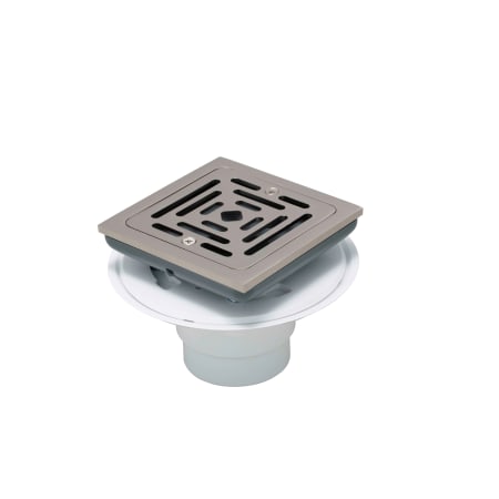 PROFLO Square Shower Drain Brushed Nickel
