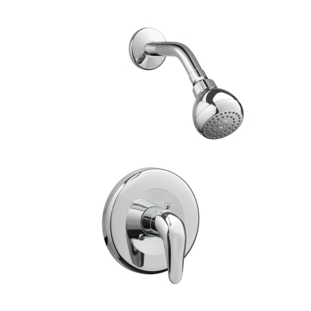 PROFLO Shower Only Trim Package with 1.5 GPM Single Function Shower Head - Less Valve Brushed Nickel