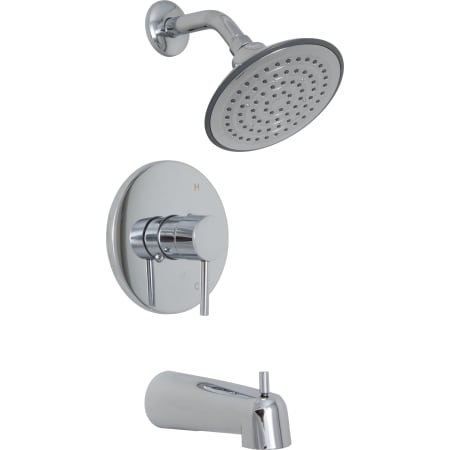 PROFLO Orrs Tub and Shower Trim Package with 1.75 GPM Single Function Shower Head Chrome