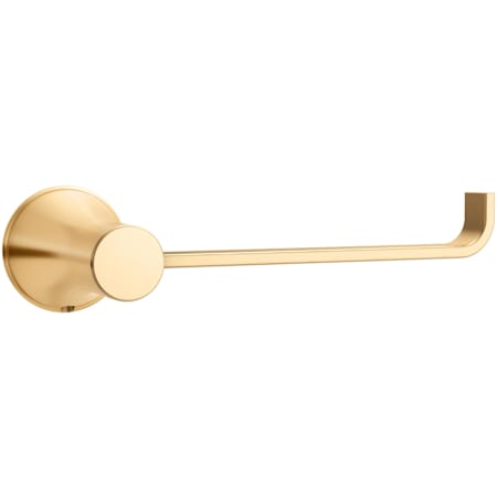 PROFLO Orrs Wall Mounted Toilet Paper Holder Brushed Gold